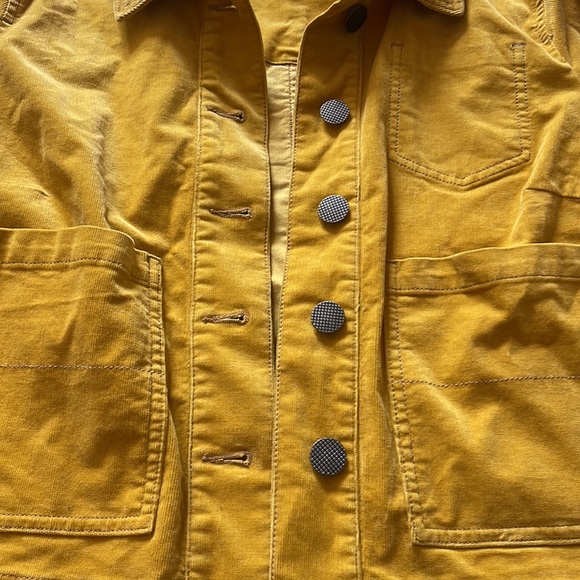 Cabi golden corduroy jacket. Size XS. Super trendy and chic like new - Picture 6 of 8